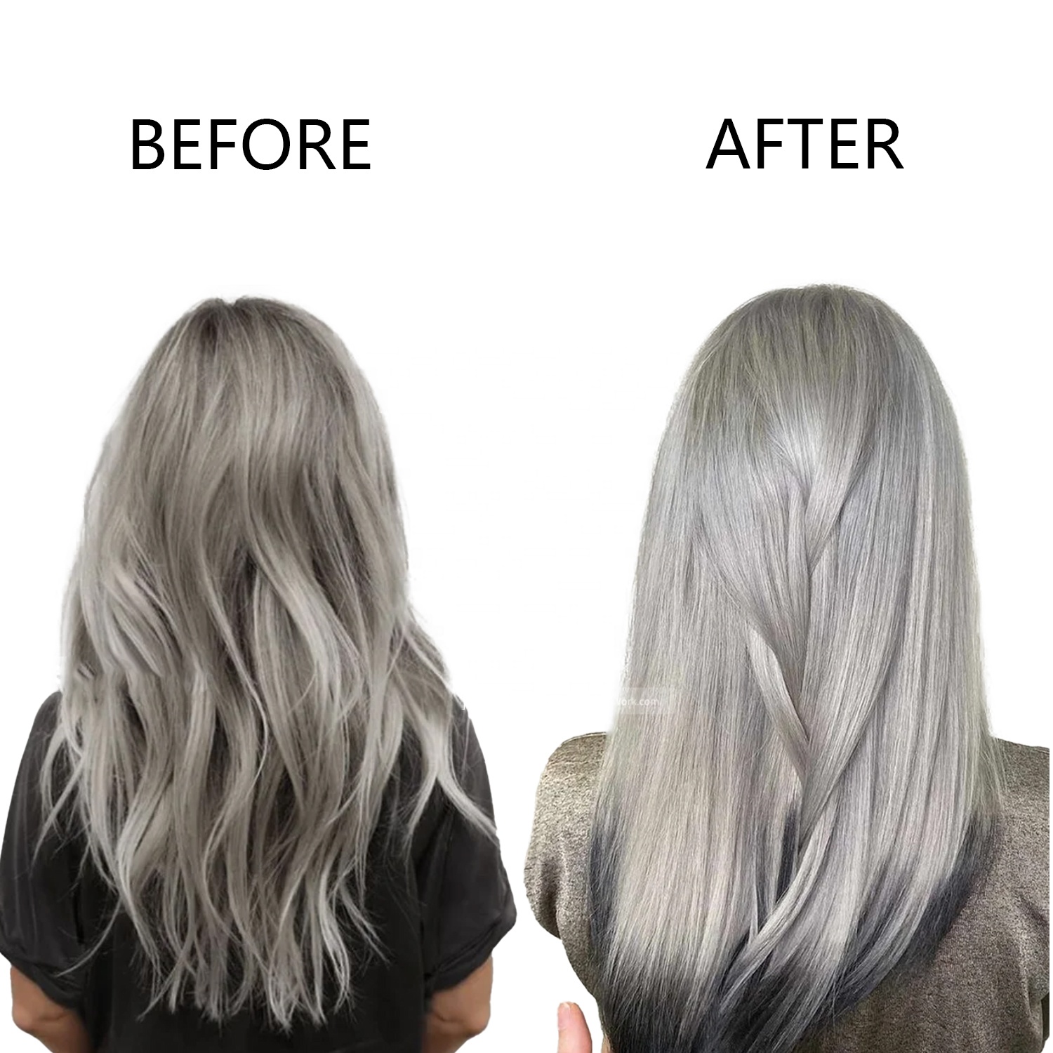 Lightening Hair Blonder Powder Blue Hair Dye Bleach Powder Permanent Form Cream