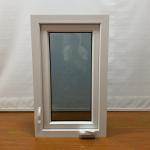 Customized PVC Casement Windows Modern Flush Upvc Windows Single Glass
