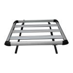 127*96cm 50*37 Inch Car Roof Rack Aluminum Material Black / Silver Color
