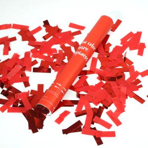 Quality 30cm Wedding Party Confetti Cannon Popper Red Heart Rose Petal wholesale