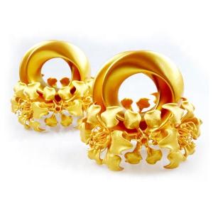 Quality ABS POM PMMA Electroplating Process Service Metal Golden Electroplating wholesale