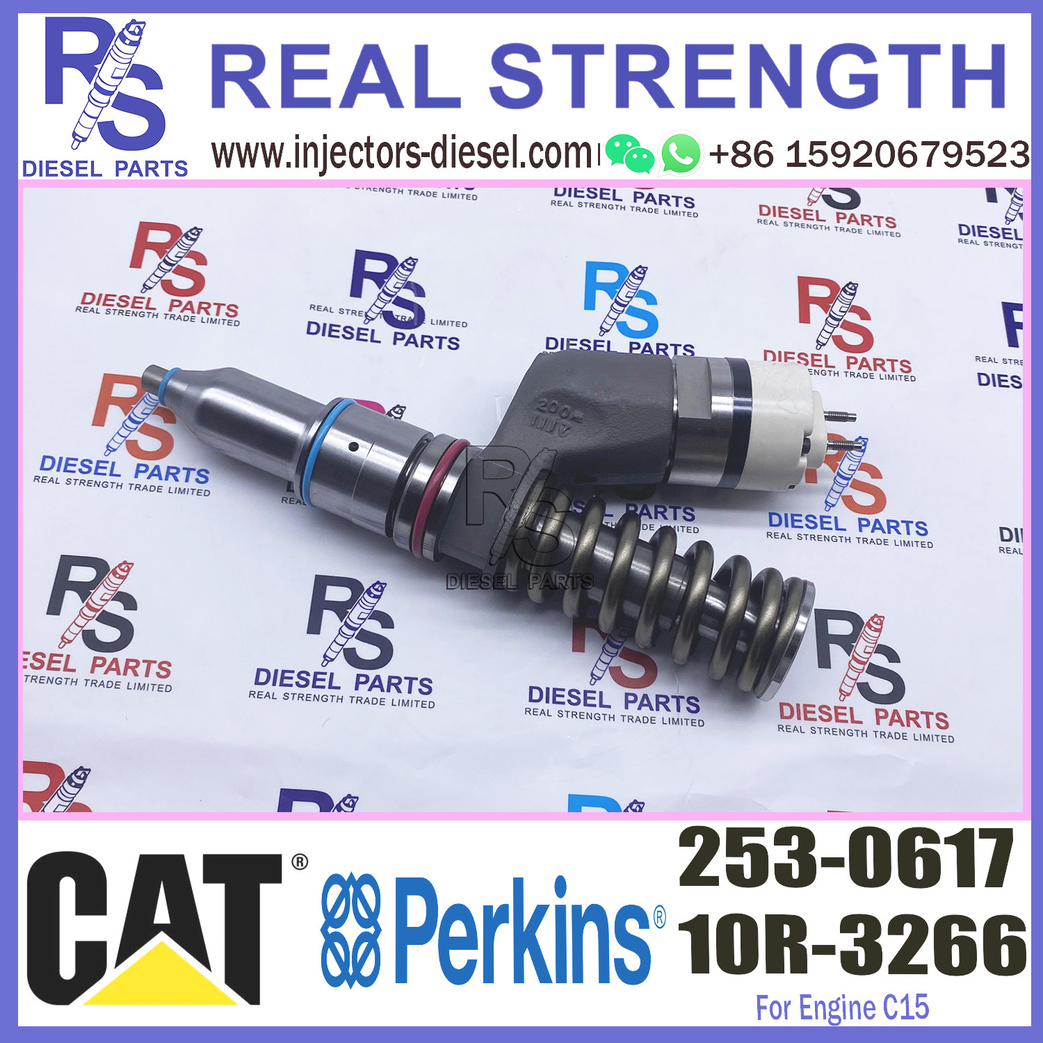 C15 C18 Fuel Injector 374-0750 253-0615 253-0616 253-0617 253-0618 244-7717 254-4183 20R-3477