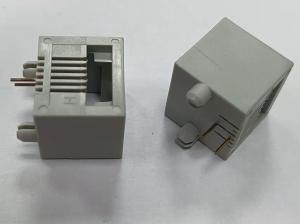 Quality 6P2C Female Vertical RJ45 Connector Through Hole Mounting wholesale