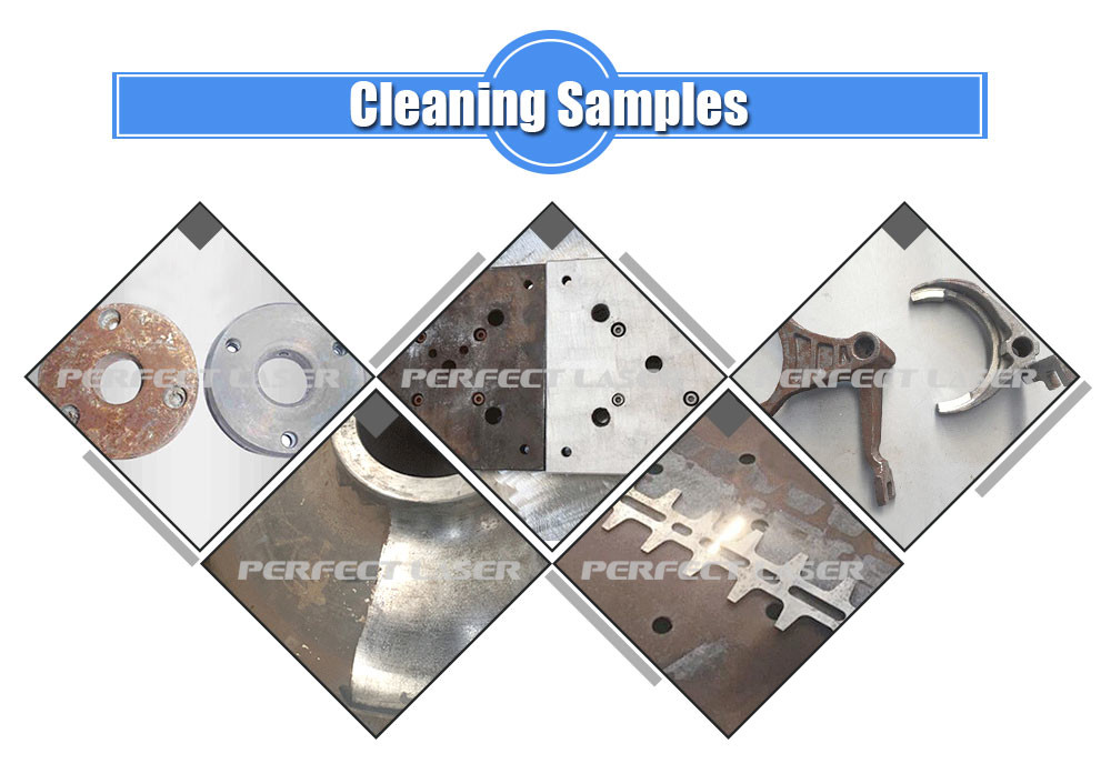 Small Steel Laser Rust Removal Machine Light Weight Laser Cleaning Machine For Metal Rust/Paint/Oil