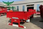Tri Axles 60000kg Sidewall Semi Trailer For Container Transportation