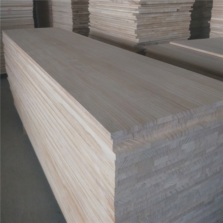 Paulownia Poplar Pine Wood Planks For Workshop Customerized Size