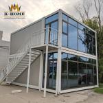 Prefab Mobile Flat Pack 20 Ft Container Office house