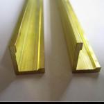 13ft Length Brass Extrusion Profiles , Anti Slip Brass Tile Edge Trim