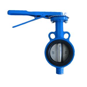 Quality Two Hole Wafer Water Butterfly Valve Durable High Temperature Resistance wholesale