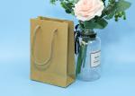 Original Color Environmentally Friendly Paper Bags With Cotton Strap Handles
