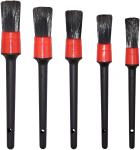 Red 205mm Car Detailing Brush For Engine Air Vents