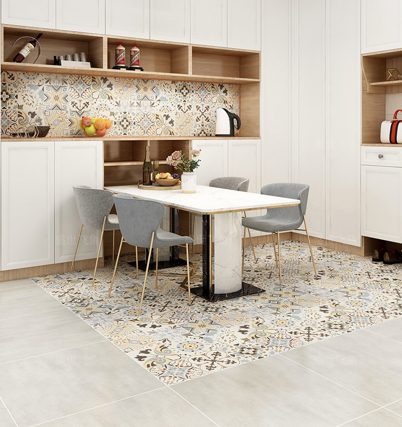 Kitchen Bathroom Walls Flat 600x600 MM Decorative Subway Tiles