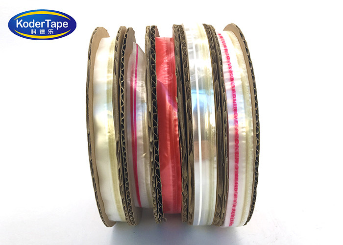 Resealable Double Sided Coated 1000mts Bag Sealing Tape