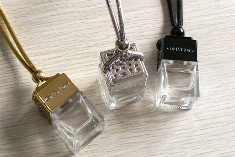 OEM Transparent Empty Perfume Glass Bottle Hot Stamping