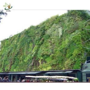 Quality UVG Indoor Walls decoration Artificial Plant Wall building landscaping GRW05 wholesale