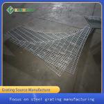 Oem Galvanised Metal Grid Mild Steel Grating For Refinery Building