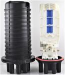 8 Trays Big 7 Ports Fiber Optic Closure For Ribbon Fiber Cable