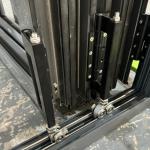 Thermal break aluminum folding door customized product double tempered glass