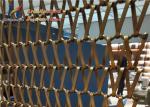 Restaurant Cladding Spiral Wire Mesh 15mm 316 Stainless Steel