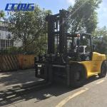 2 Stage / 3 Stage Mast Forklift , Diesel Engine Forklift Truck FD100 2000
