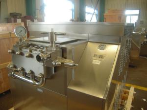 Quality Two Stage Biotechnology Dairy Homogenizer Hydraulic Operating wholesale