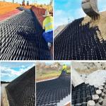 Professional Manufacturing HDPE Geocell Gravel Grid Products For Road And Access