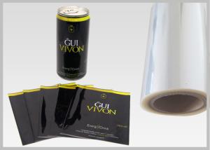 Quality Bio - Based 50 Mic PLA Shrink Film Rolls TDO For Shrink Sleeve , Eco Friendly wholesale