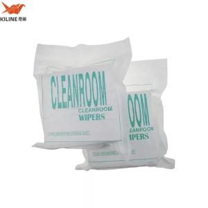 Quality Dust Free Super Soft Class 1000 100% Polyester Cleanroom Wiper Cleaning Wipers wholesale