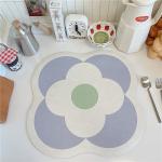 Table Decration Placemat Fast-Drying Polyester Dish Drying Mat for Kitchen