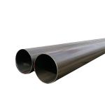 Black Painted ERW Carbon Steel Pipe , Alloy Seamless Carbon Steel Tube