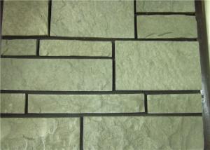 Quality Inside / Exterior Stone Veneer Faux Stone Siding Green Environmental Protection wholesale