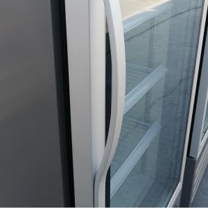 Quality Commerical Supermarket Glass Door Refrigerator And Freezer Display Cooler Single Glass Door Fridge wholesale