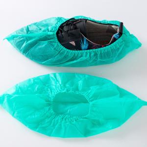 Quality High Performance Disposable Shoe Cover Non - Skid Polypropylene Pe Cpe Boot Covers wholesale