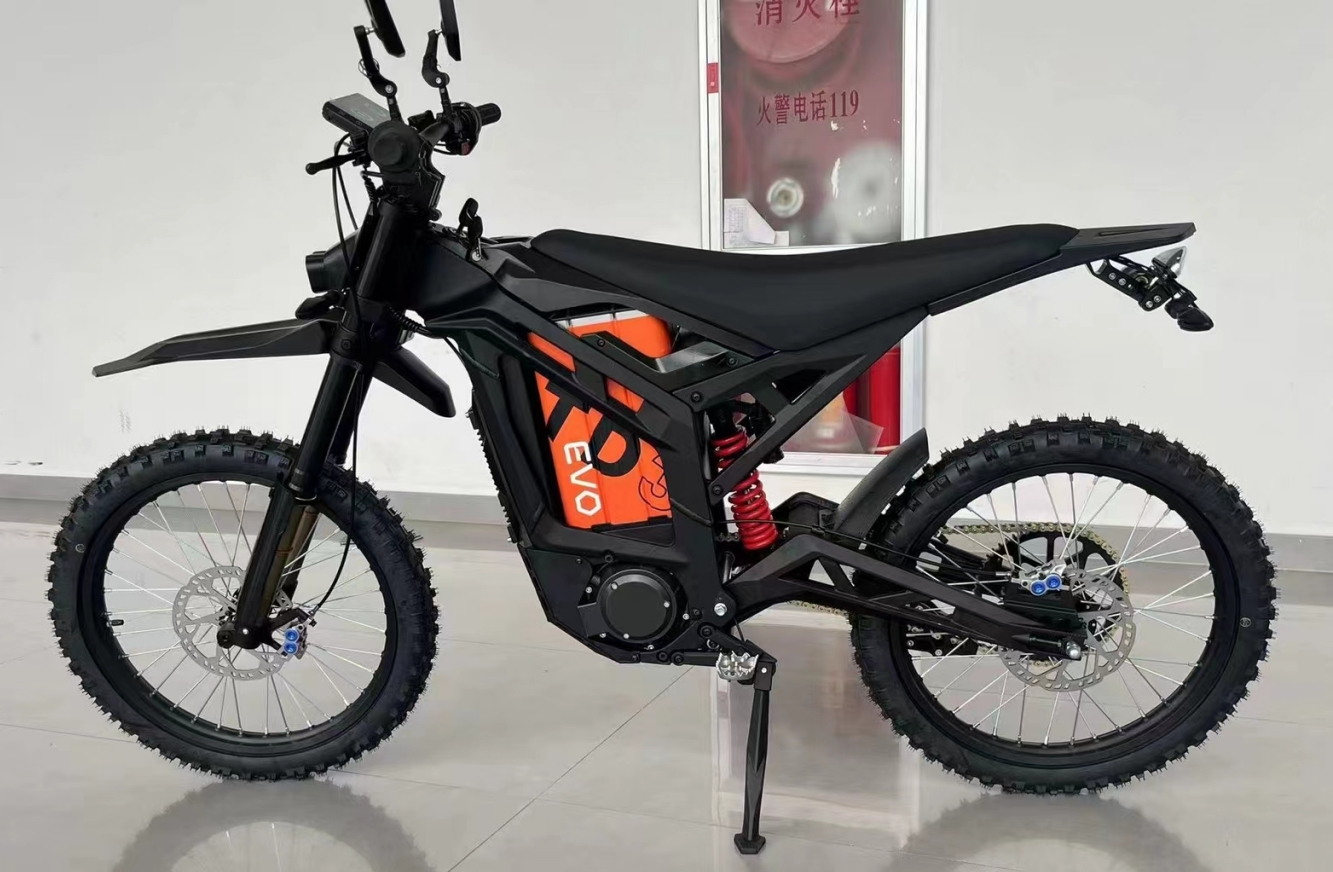 72V40Ah High Speed Lithium-Ion Mountain E-Bike with LCD Display and Hydraulic Brake Pad