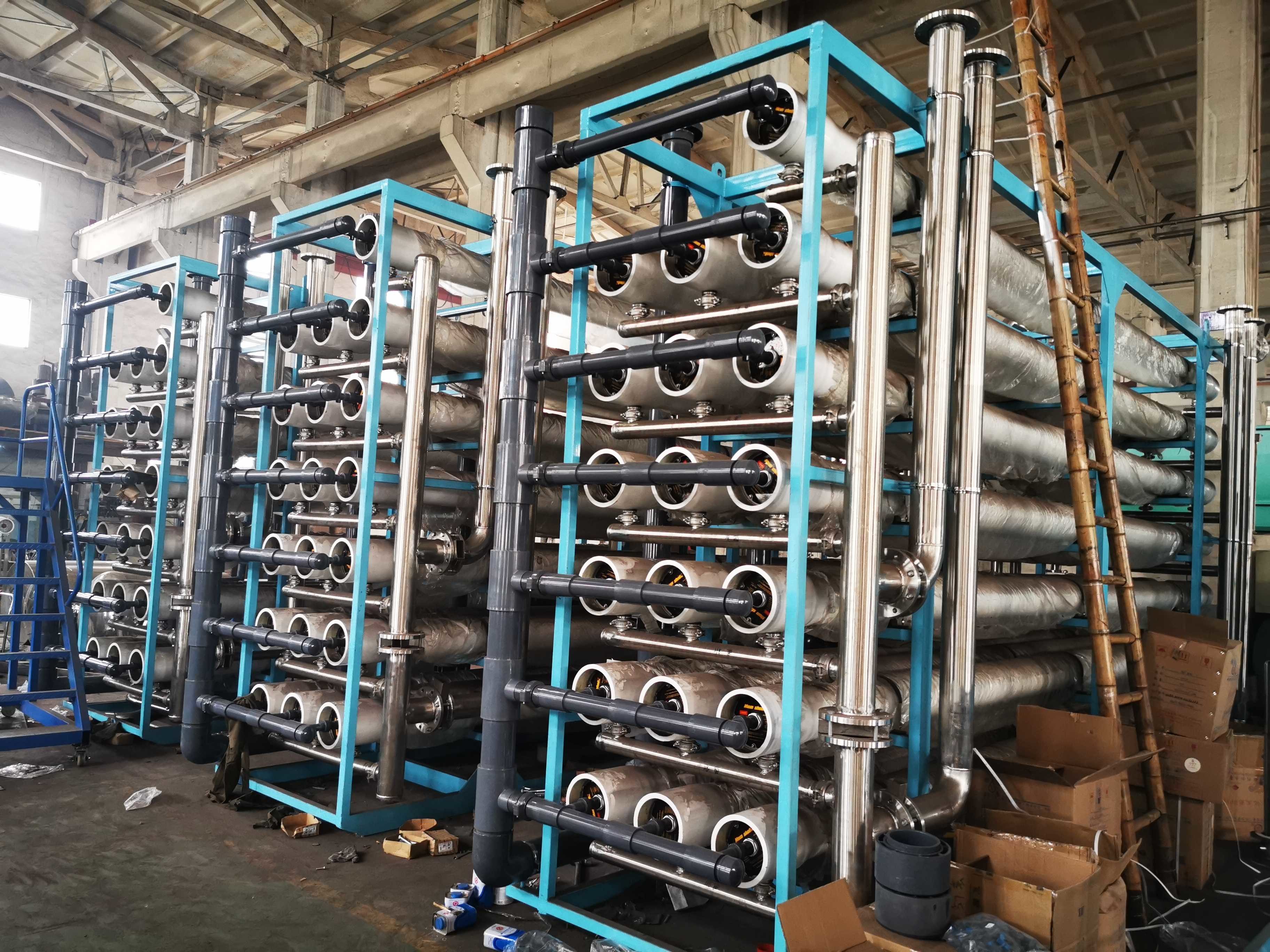 Industrial Water Purifier Equipment Ultrafiltration Membrane Filaments