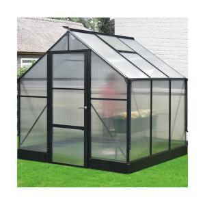 Quality 25cm Aluminium Frame Greenhouse 1.5mm With Hinged Door wholesale