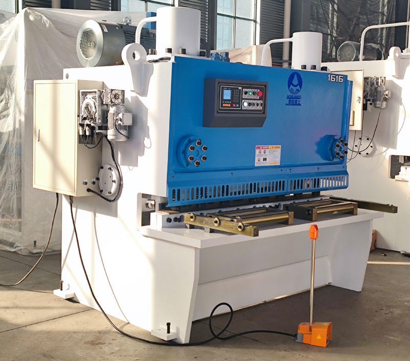 E21S Hydraulic Guillotine Shearing Machine 16X1600mm