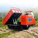 Hydraulic Small Crawler Dumper Truck 6 Tons Weichai Jiaxin Portable Multifunctio