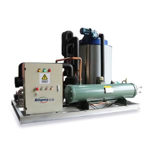 Quality Automatic Fresh Water Flake Ice Machine 50 Tons Direct Cooling wholesale