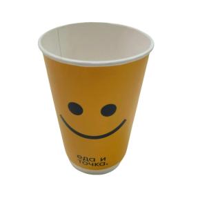Quality Offset Printing Disposable Paper Bowl Biodegradable PE Coated Kraft Paper 8 12 16 Oz wholesale
