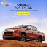 OEM Vehicle Snorkel Kit , Black Car Accessories Body Kits For Window