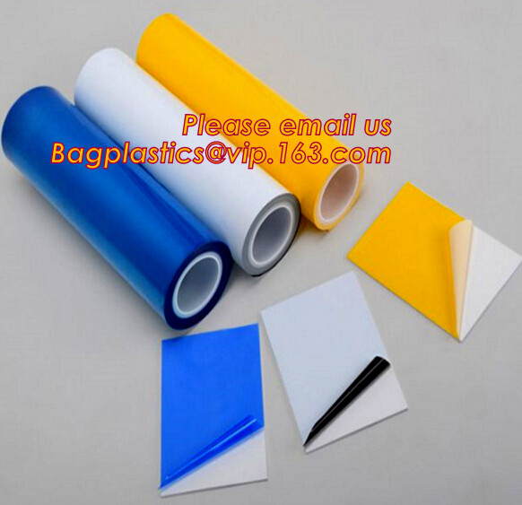clear tint window car glass film for Auto Security protective film roll,Ultra clear PET film, acrylic coated pet film, P