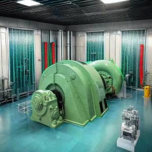 Quality Vertical/Horizontal Water Turbine Generator 450-1000rpm Speed Range 200kw-20mw Power Output wholesale