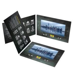 Quality 4.3 inch LCD direct mailer video card, LCD video postcard mailer marketing wholesale