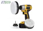 3 Pcs Power Scrubber Drill Brush , Rotary Bathroom Drill Brush Stiffness