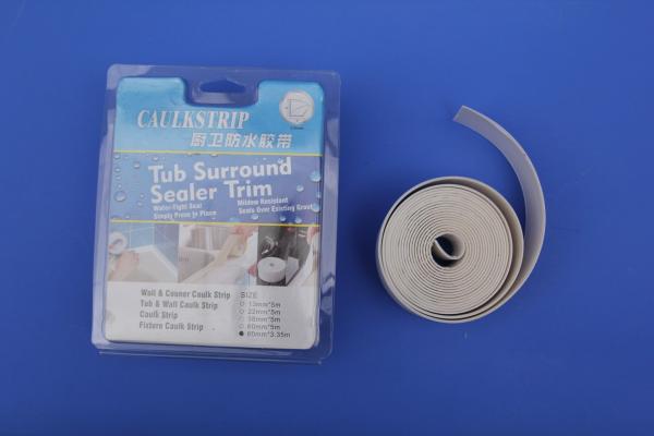 PVC Caulk Strip Seam Joint Caulkstrip Tub Surround Sealer Trim 22mm X 2.8m / 3