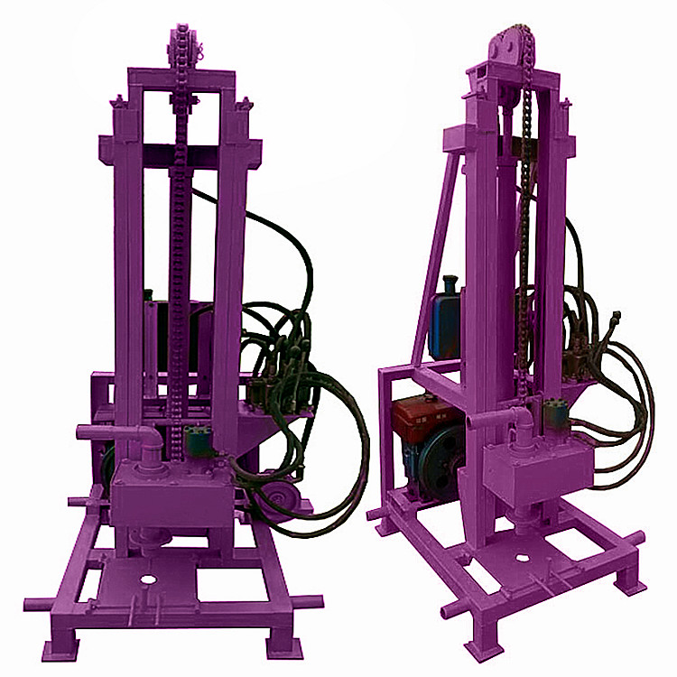 Water Well Borehole Drilling Rig Hydraulic Drilling Rig Trailer Mounted Water Well Drilling Rigs