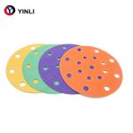 Ceramic 6 Inch 600 Grit Sanding Disc 17 Holes For Polishing Furniture