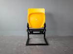 Plastic Beam Mounted Stadium Chair With Riser Mounted Brackets