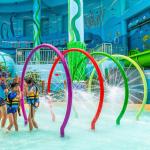 Cartoon Water Splash Park Fiberglass Splash Pad Fountain Entertainment